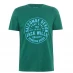 Мужская футболка с коротким рукавом Jack Wills Cornhill Logo T-Shirt Ivy