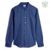 Мужская рубашка Farah Oxford Long Sleeve Shirt Blue Peony 492