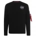 Мужской свитер Alpha Industries Space Shuttle Sweater Black