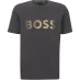 Мужская футболка с коротким рукавом Boss Long Sleeve T Shirt Dk Grey 027