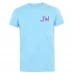 Мужская футболка с коротким рукавом Jack Wills Grendon Logo T-Shirt Bright Blue