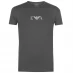 Мужская футболка с коротким рукавом Emporio Armani Underwear Chest Logo T-Shirt Grey
