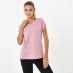 Женская футболка USA Pro Short Sleeve Sports T-Shirt Foxglove Pink