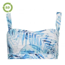 Лиф от купальника SoulCal Leaf Print Bikini Top