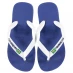 Детские шлепанцы Havaianas Brasil Logo Flip Flops Marine Blue