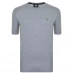 Мужская футболка с коротким рукавом PS Paul Smith Zebra Crew Neck T-Shirt Grey Marl 72