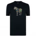 Мужская футболка с коротким рукавом PS PAUL SMITH Zebra Print T Shirt Navy 49