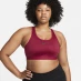 Жіноча білизна Nike Dri-FIT Swoosh Women's High-Support Non-Padded Adjustable Sports Bra Pomegranate