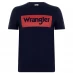 Мужская футболка с коротким рукавом Wrangler Short Sleeve Logo T Shirt Navy