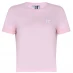 Жіноча футболка 11 Degrees Core Cropped T Shirt Chalk Pink