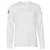 Мужская футболка с длинным рукавом Alpha Industries Pocket Tee White
