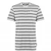 Мужская футболка с коротким рукавом Everlast Stripe T-Shirt Grey M/Char M