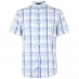 Мужская рубашка Gant Short Sleeve Oxford Check Shirt Eggshell 113