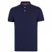 Мужская футболка поло Gant Contrast Rugger Polo Shirt Blue 433