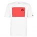 Мужская футболка с коротким рукавом Lonsdale Japan T Shirt Mens White Square
