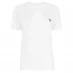Женская футболка PS PAUL SMITH Zebra Short Sleeve T Shirt White 01