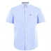 Мужская рубашка Original Penguin Short Sleeve Oxford Shirt 424 Amparo Blue