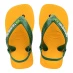 Детские шлепанцы Havaianas Baby Brasil Logo II Flip Flops Yellow/Amazon