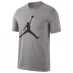 Мужская футболка с коротким рукавом Air Jordan Big Logo T Shirt Mens Grey