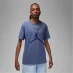 Мужская футболка с коротким рукавом Air Jordan Big Logo T Shirt Mens Diffused Blue