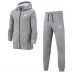 Детский спортивный костюм Nike Fleece Tracksuit Junior Boys Grey/White