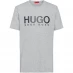 Мужская футболка с коротким рукавом HUGO Dolive Logo T Shirt Grey 062