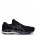 Мужские кроссовки Asics GEL-Kayano 27 Men's Running Shoes Black/Silver