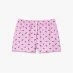 Закрытый купальник Lacoste Croc Swim Shorts Pink IU9