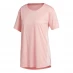 Жіноча футболка adidas 3S T Shirt Womens  Pink/White