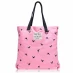 Женская сумка Jack Wills Eastleigh Embroidered Shopper Bag Pink Navy