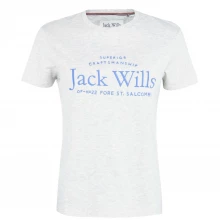 Женская футболка Jack Wills Forstal Boyfriend Logo T-Shirt