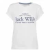 Жіноча футболка Jack Wills Forstal Boyfriend Logo T-Shirt White