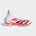 adidas Pred 20.3 MG Junior Boys Football Boots White/Black