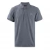 Мужская футболка поло Kappa Basic Polo Shirt Mens Grey