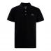 Мужская футболка поло Kappa Basic Polo Shirt Mens Black