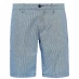 Мужские шорты Jack Wills Newbiggin Low Rise Striped Chino Shorts Navy/White
