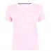 Женская футболка Jack Wills Blackmore Flocked Logo T-Shirt Pink