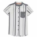 Детская рубашка SoulCal Short Sleeve Shirt Junior Boys Navy Stripe