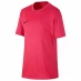 Детская футболка Nike Dry Football Top Junior Boys Pink/Black