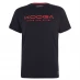 Мужская футболка с коротким рукавом KooGa Cotton Logo T Shirt Senior  NAVY/RED