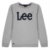 Мужская футболка с длинным рукавом Lee Lee Jeans Wobbly Crew Sweater Junior Boys Vntg Grey Hthr