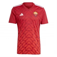 Мужская футболка с коротким рукавом adidas Roma Pre Match Shirt 2023 2024 Adults