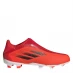 adidas X .3 Laceless Junior FG Football Boots Red/SolarRed