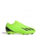 adidas X .3 Laceless Junior FG Football Boots Green/Blk/Yell
