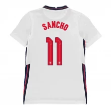 Детская футболка adidas Manchester United Jadon Sancho Home Shirt 2021 2022 Junior
