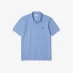 Мужская футболка поло Lacoste L.12.12 Basic Polo Shirt Cham Blu FTS