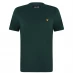 Мужская футболка с коротким рукавом Lyle and Scott Logo T Shirt Mal Green W746