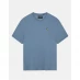 Мужская футболка с коротким рукавом Lyle and Scott Logo T Shirt Slate Blue W477
