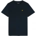 Мужская футболка с коротким рукавом Lyle and Scott Logo T Shirt Dark Navy Z271