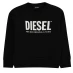 Детский свитер Diesel Core Logo Sweatshirt Black